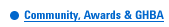 Community, Awards, GHBA