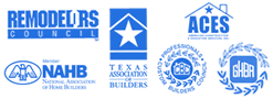BBB, CBC, TAB, NAHB, ACES, Remodelors Council, GHBA